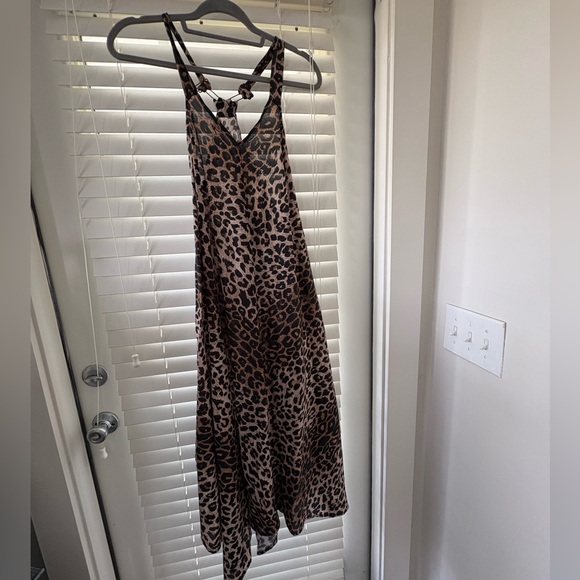 🆕Leopard Print all saints Maxi dress - Picture 2 of 6